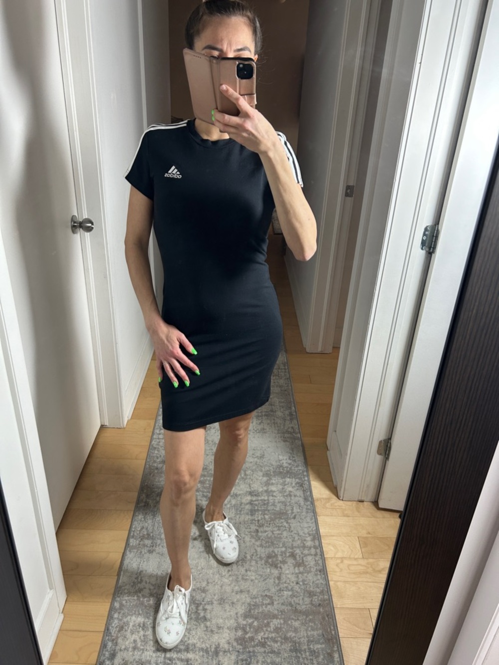 Adidas Slim Fit Black Dress